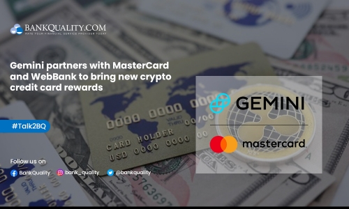 Gemini partners with Mastercard to offer customers with new crypto credit card rewards 
