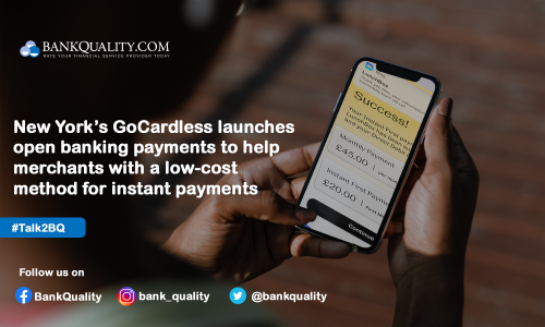 New York’s GoCardless launches open banking payments 