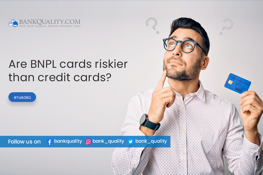 Are BNPL cards riskier than credit cards?